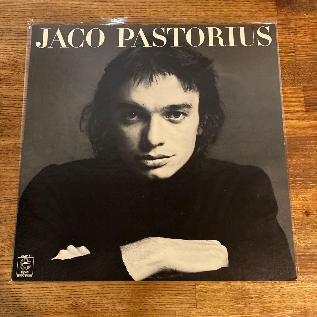 Jaco Pastorius Self-Titled 1976 Japan Vinyl LP Epic 25AP 71 Jazz Fusion