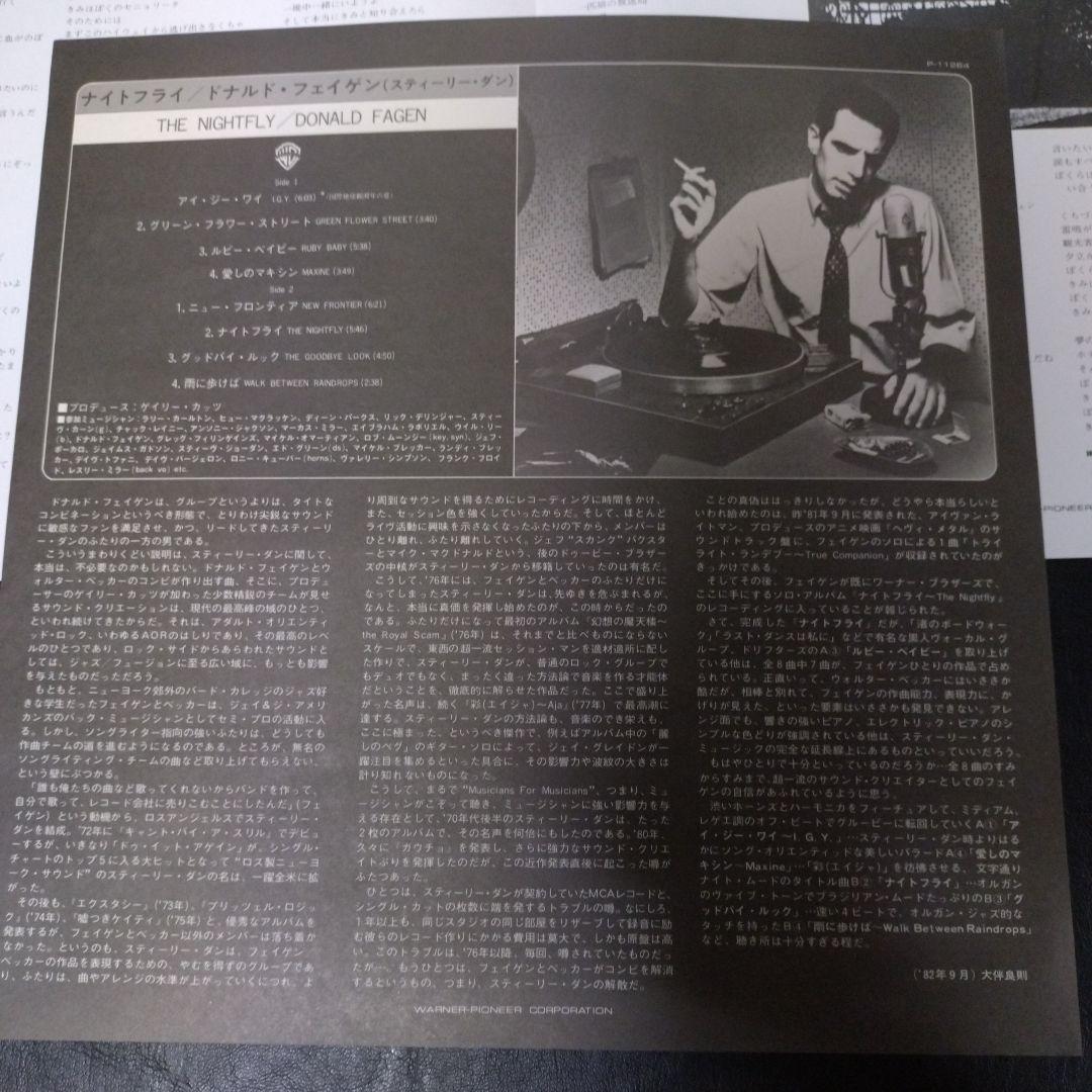 Donald Fagen Vinyl Record LP Excellent Condition Music Album | Japansoundstore