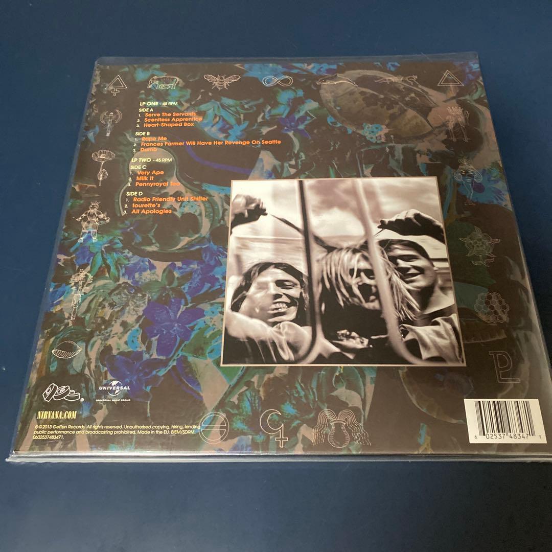 Nirvana - In Utero (2013 Mix) 2LP Vinyl Record Grunge Rock