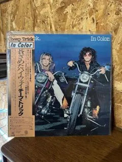 Cheap Trick - In Color LP Vinyl Record 1977 Japan Pressing with Obi Strip