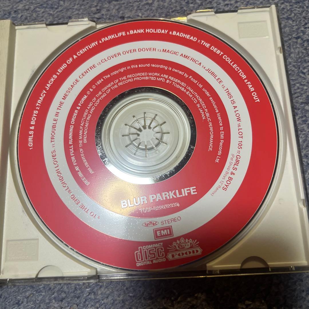 Blur Parklife CD Japan Press TOCP-8226 with OBI Britpop