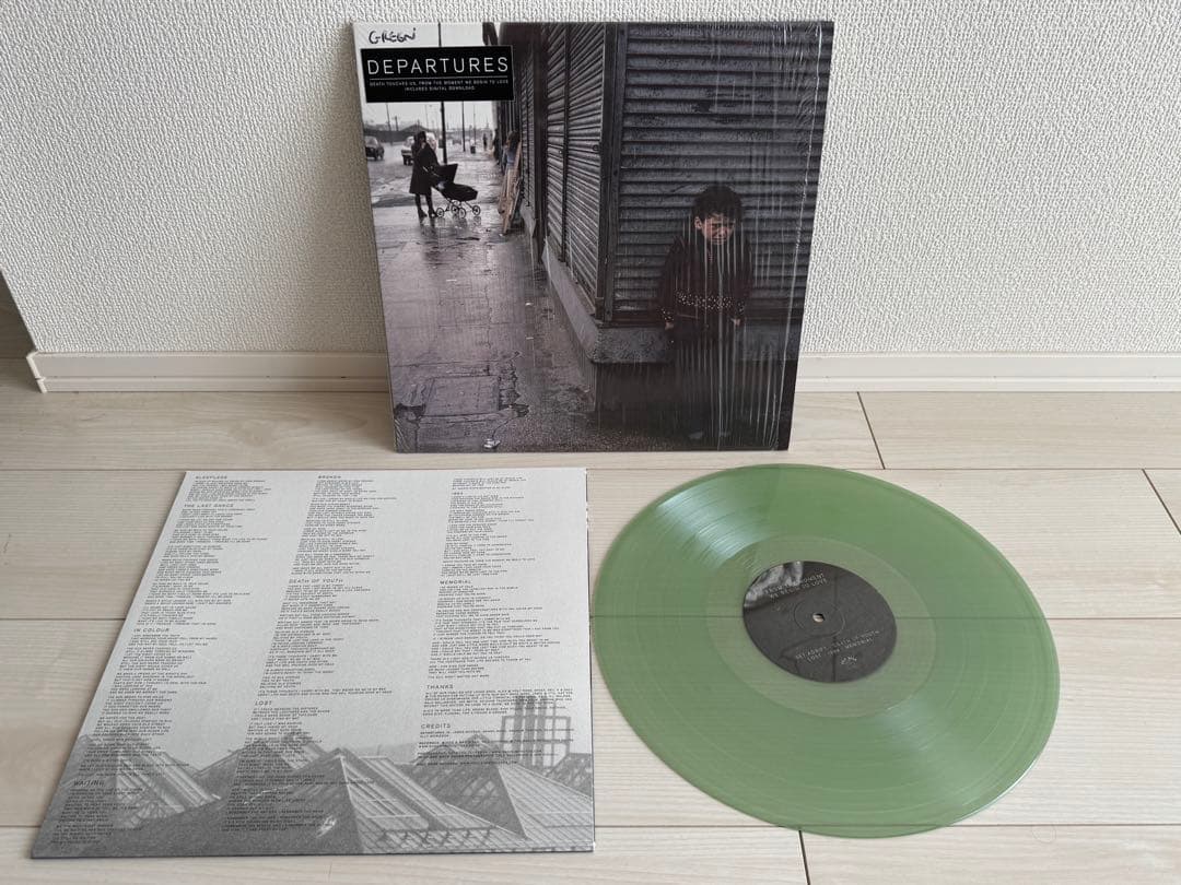 Departures 3rd Death Touches Us Vinyl Record Seafoam Green Limited 500 Used | Japansoundstore