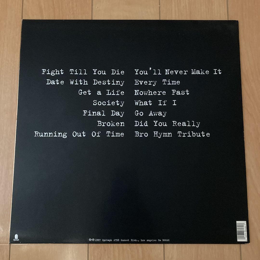 PENNYWISE Full Circle LP 1997 Original Epitaph Pressing Vinyl Punk Rock