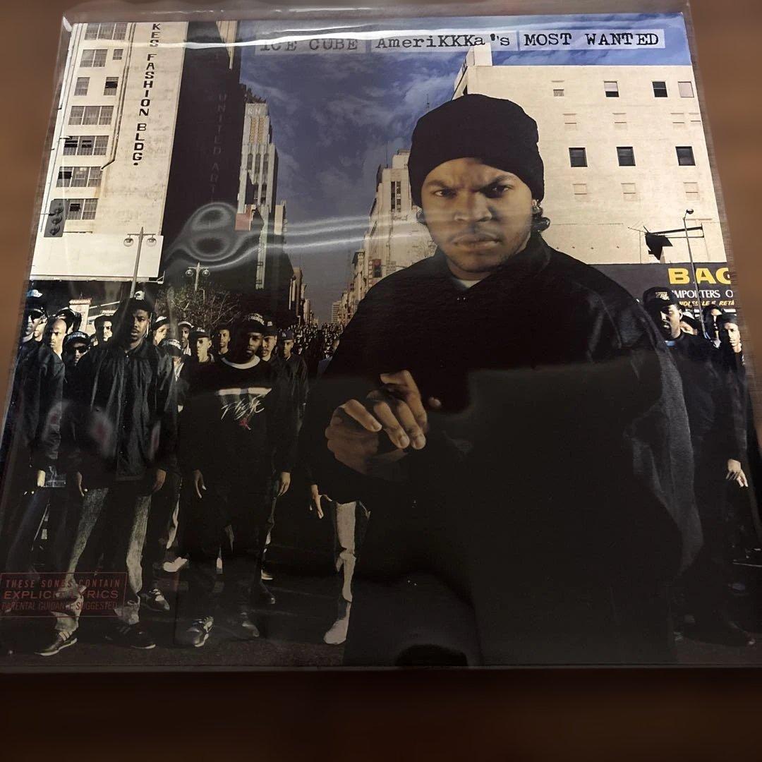 Ice Cube - AmeriKKKa's Most Wanted Vinyl LP Japan Hip Hop Gangsta Rap Classic