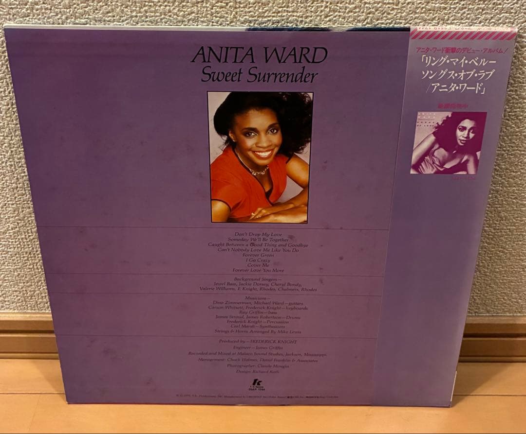 Anita Ward Sweet Surrender LP Japan OBI Vinyl Record Used | Japansoundstore