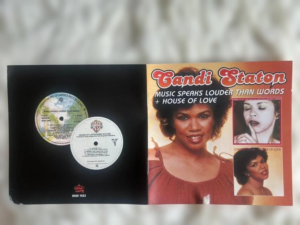 Candi Staton 2CD Music Speaks Louder Than Words + House Of Love Japan-Friendly