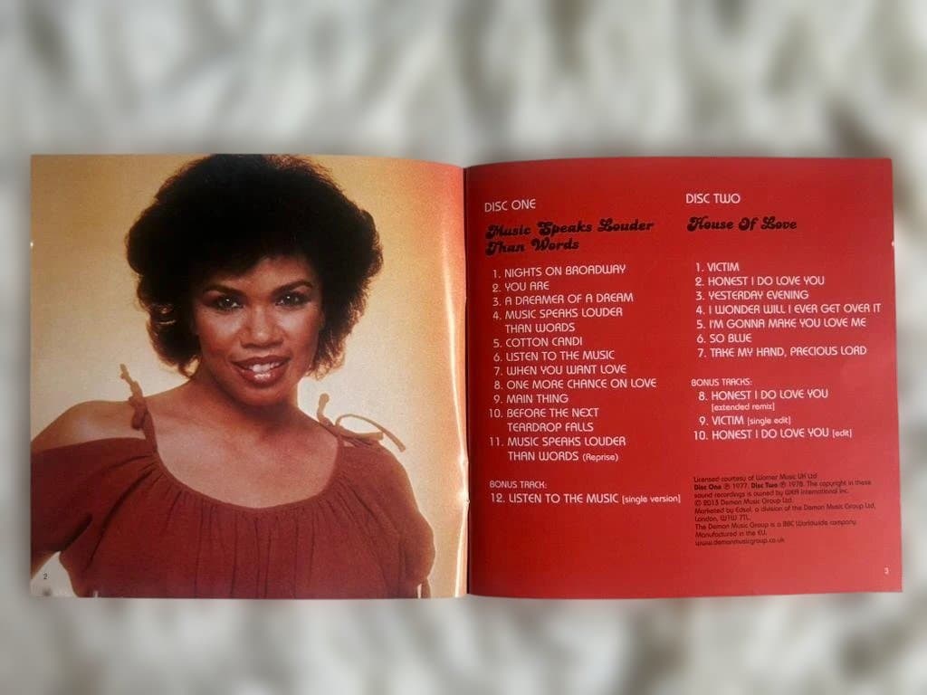Candi Staton 2CD Music Speaks Louder Than Words + House Of Love Japan-Friendly