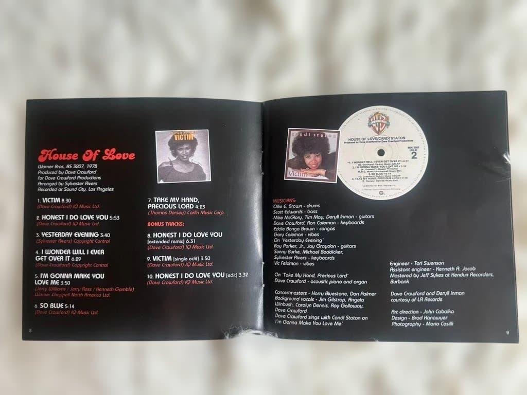 Candi Staton 2CD Music Speaks Louder Than Words + House Of Love Japan-Friendly