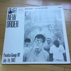 New Order Live New York 1983 Paradise Garage Vinyl LP Rare Color Record