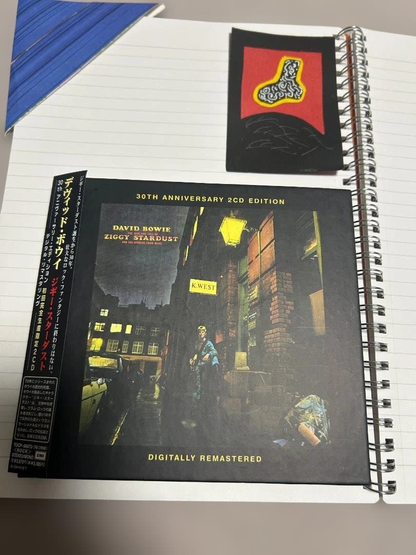 David Bowie Ziggy Stardust 2CD Japan Press Hardcover Limited Ed. 30th Anniversar