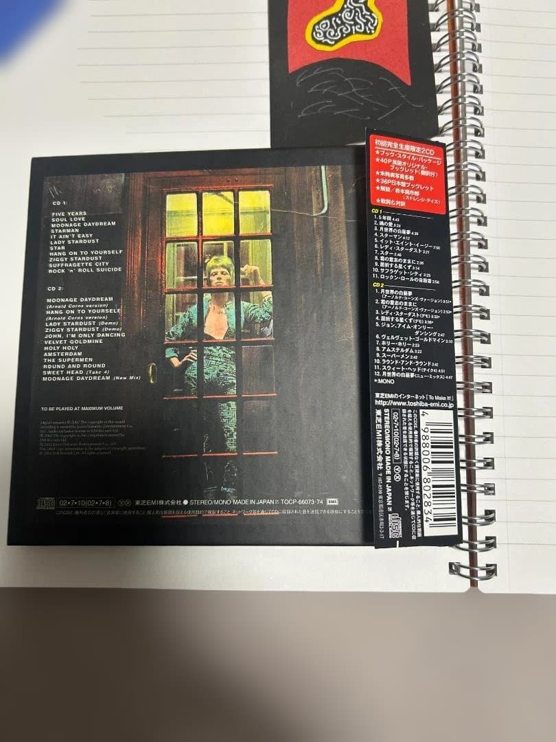 David Bowie Ziggy Stardust 2CD Japan Press Hardcover Limited Ed. 30th Anniversar