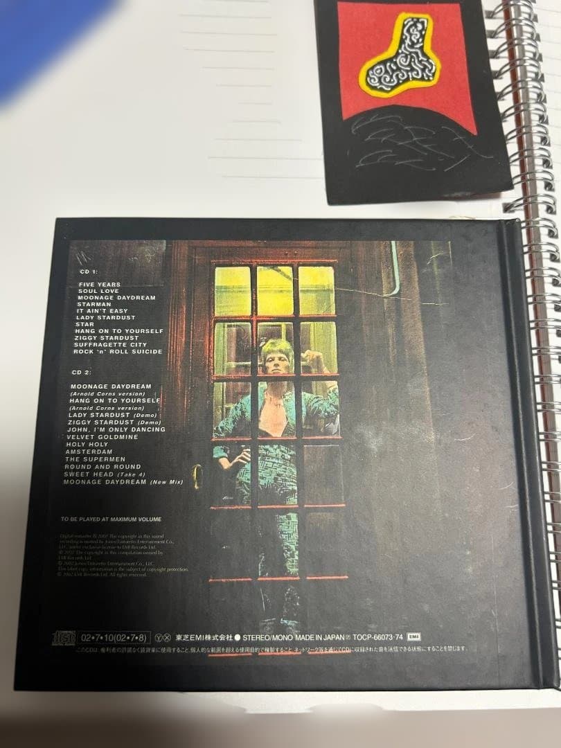 David Bowie Ziggy Stardust 2CD Japan Press Hardcover Limited Ed. 30th Anniversar