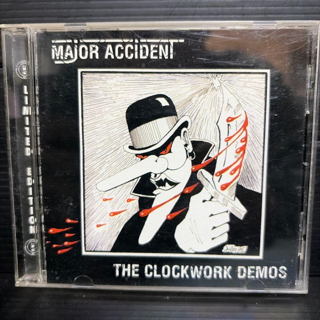 Major Accident - The Clockwork Demos CD Limited Edition Punk Rock Compilation