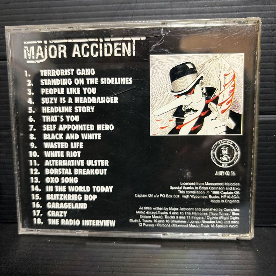 Major Accident - The Clockwork Demos CD Limited Edition Punk Rock Compilation
