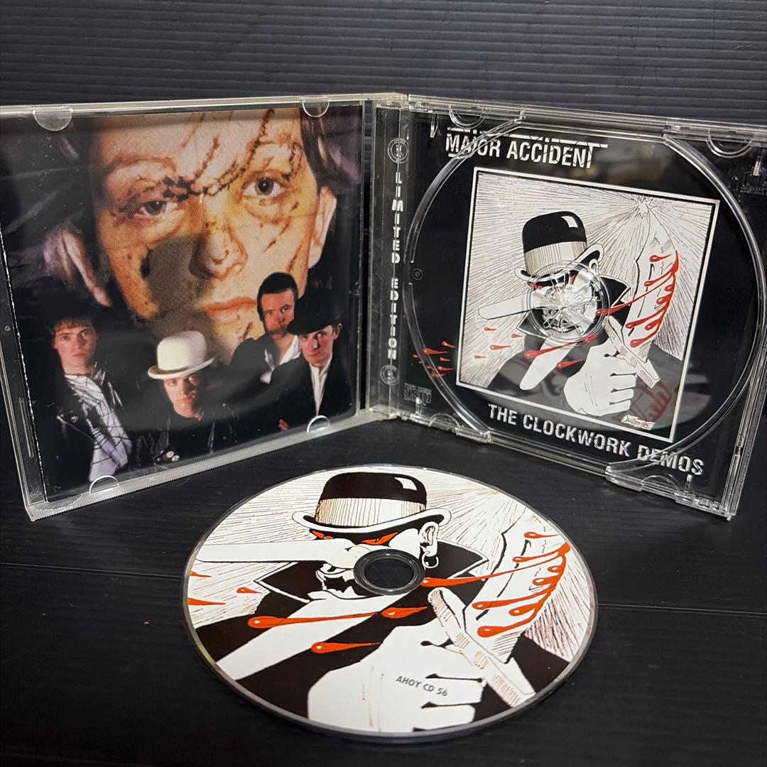 Major Accident - The Clockwork Demos CD Limited Edition Punk Rock Compilation