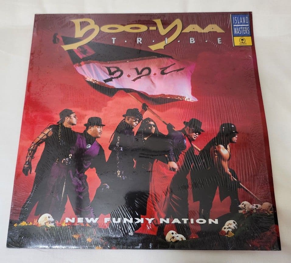 Boo-Yaa T.R.I.B.E. - Funky Nation Vinyl LP 1990 West Coast Hip Hop