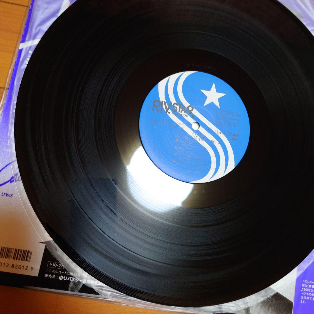 IDATEN Carl Lewis Electric Storm LP Japan 1st Edition with Obi & Signed Poster | Japansoundstore