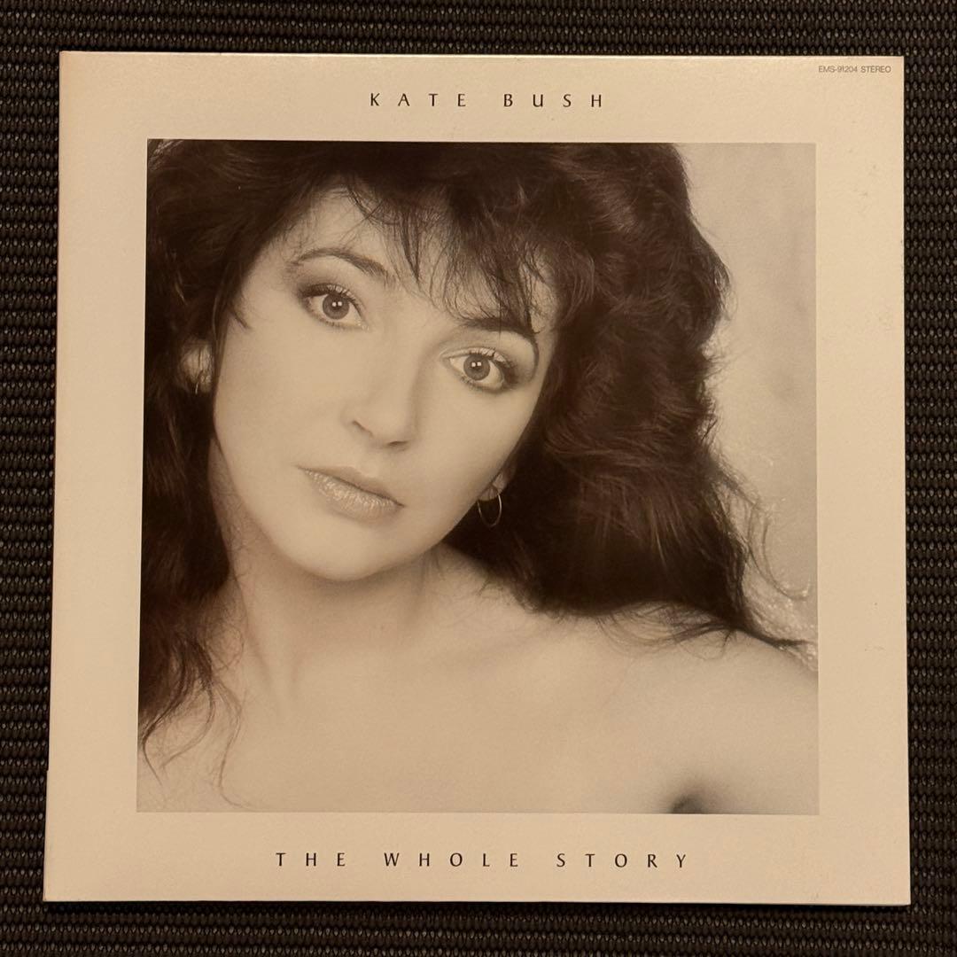 Kate Bush - The Whole Story LP Japan Original Vinyl 1986 w/ Obi EMS-91204