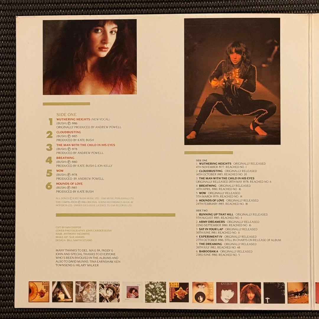 Kate Bush - The Whole Story LP Japan Original Vinyl 1986 w/ Obi EMS-91204