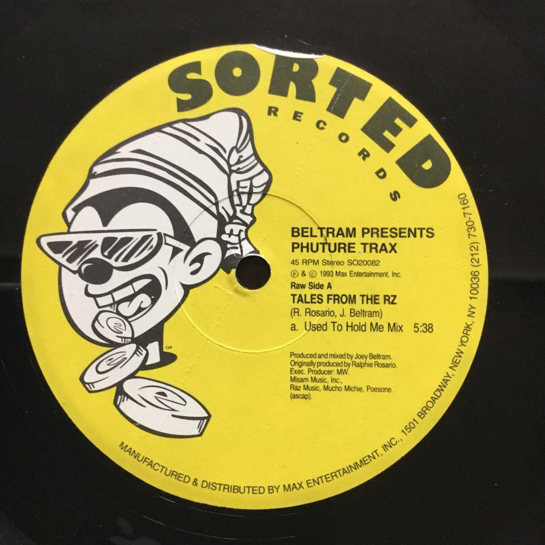 Joey Beltram - Phuture Trax 12" Vinyl EP 1993 Techno House Sorted Records