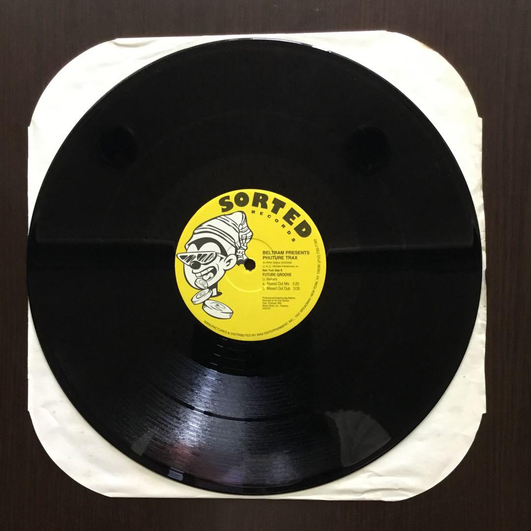 Joey Beltram - Phuture Trax 12" Vinyl EP 1993 Techno House Sorted Records