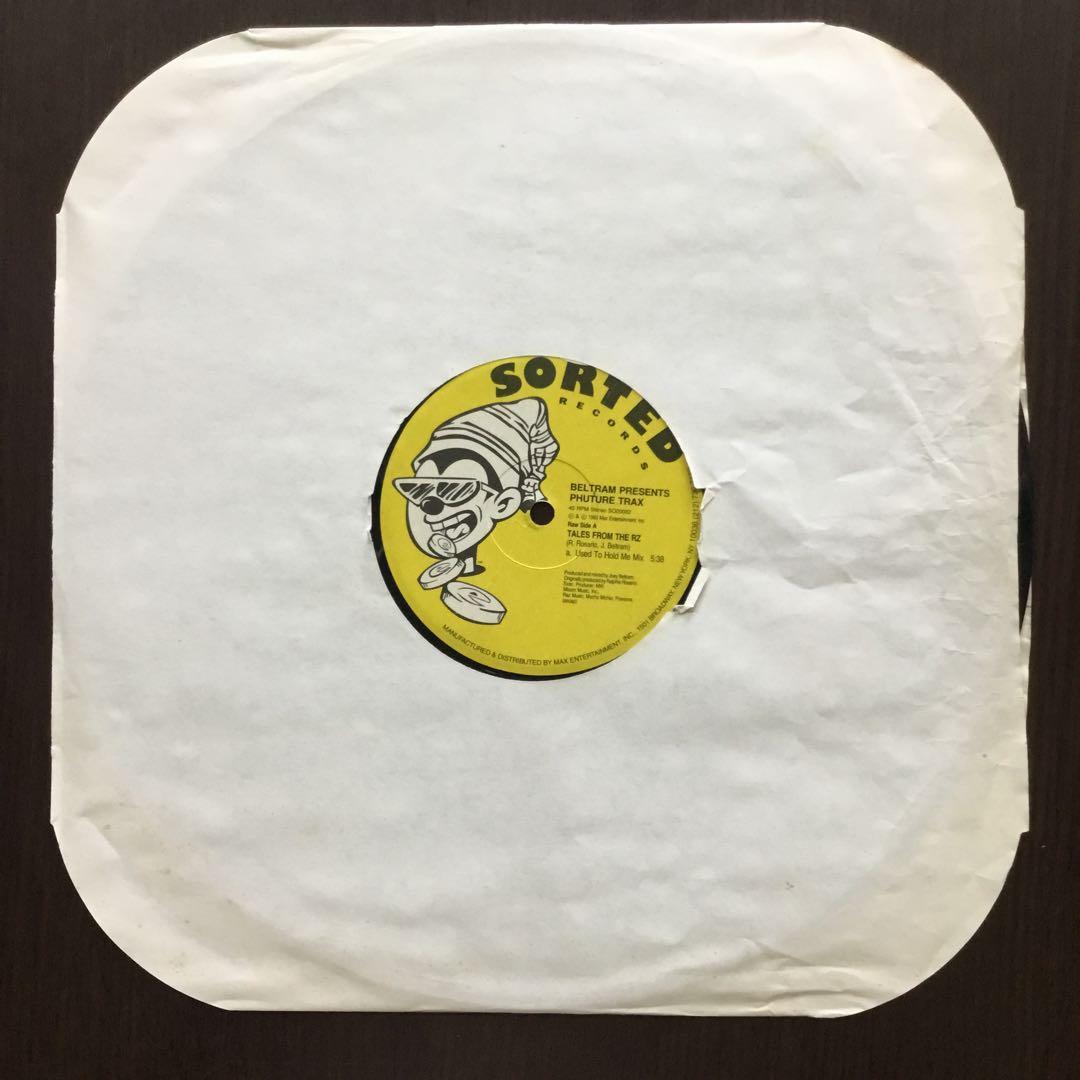 Joey Beltram - Phuture Trax 12" Vinyl EP 1993 Techno House Sorted Records