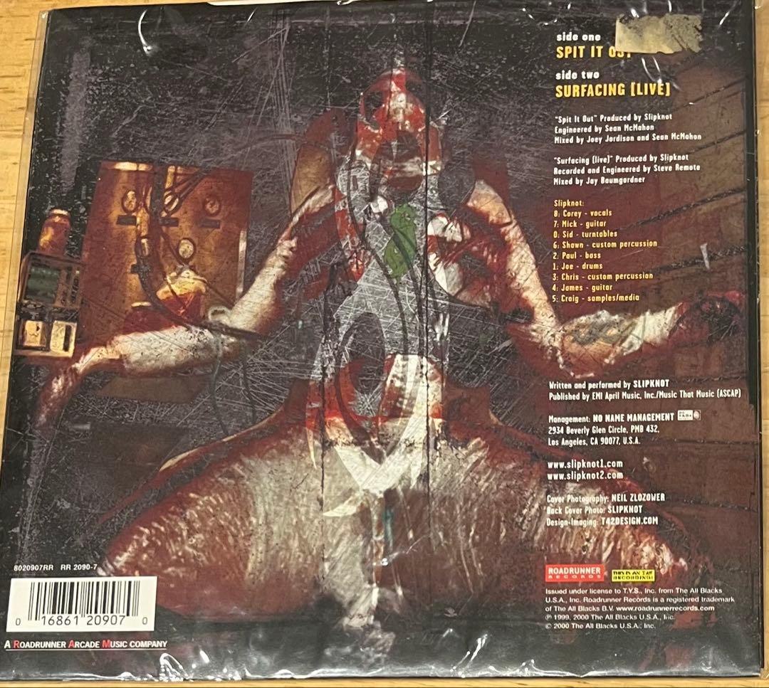 Slipknot - Spit It Out 7" Vinyl Single Limited Edition Coloured Roadrunner