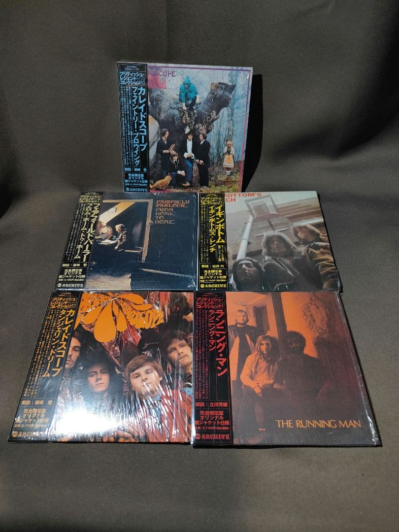 Kaleidoscope UK Faintly Blowing 5CD Box Set - Limited Edition Paper Sleeve Used | Japansoundstore
