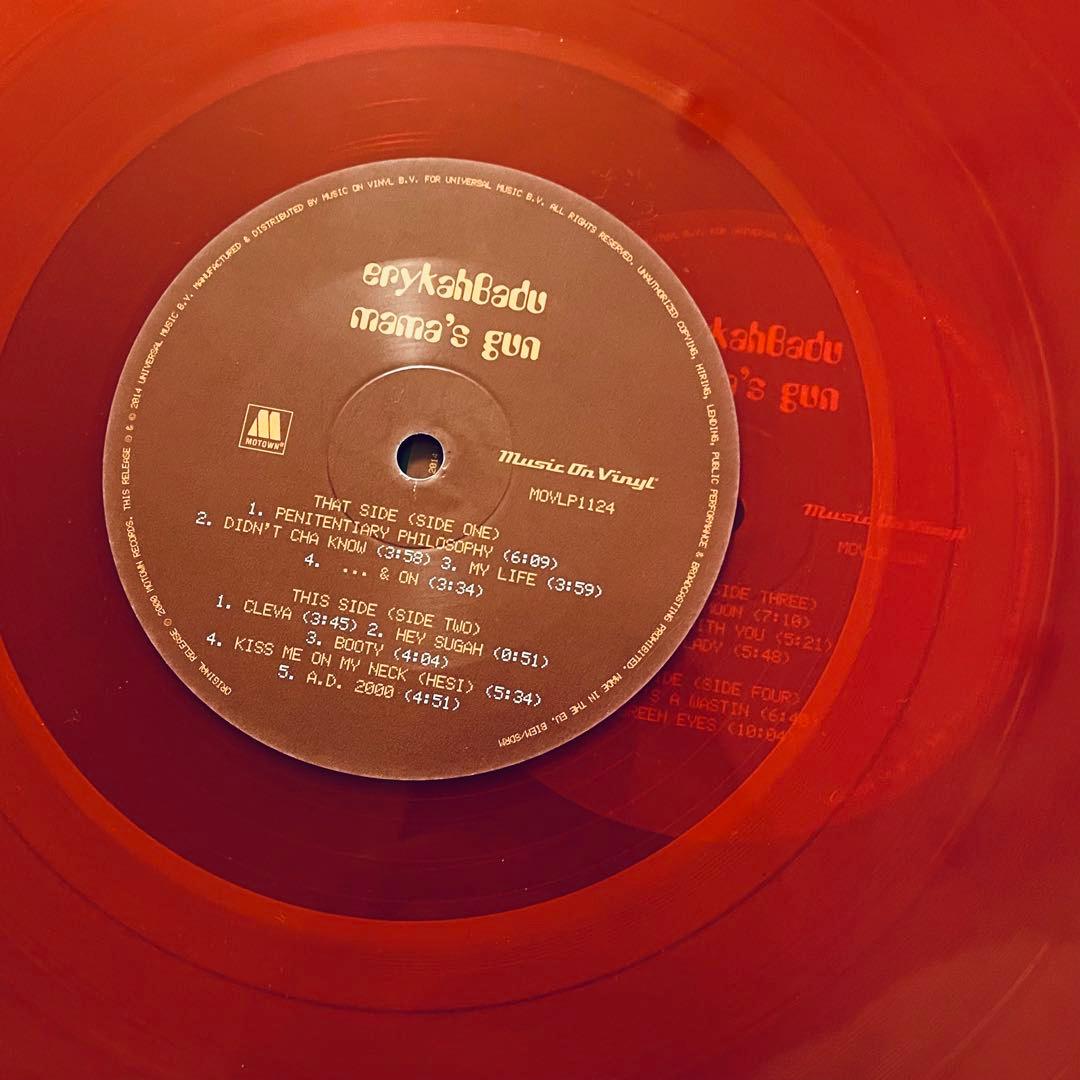 Erykah Badu - Mama's Gun Limited Edition Colored Vinyl LP Numbered Rare