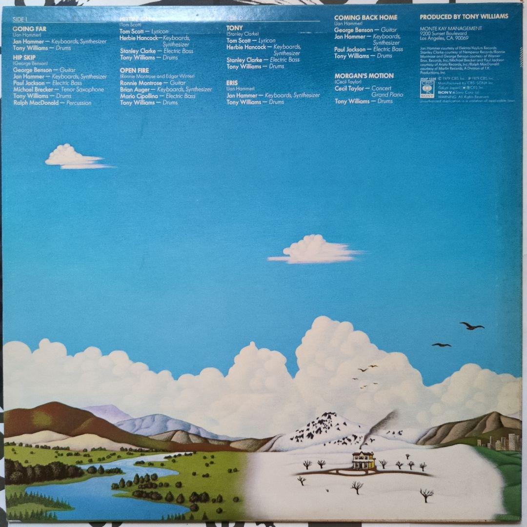 Tony Williams - The Joy Of Flying LP 1979 Japan Jazz Fusion Herbie Hancock