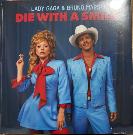Lady Gaga & Bruno Mars Die With A Smile LP Original Incl. Instrumental, | Japansoundstore
