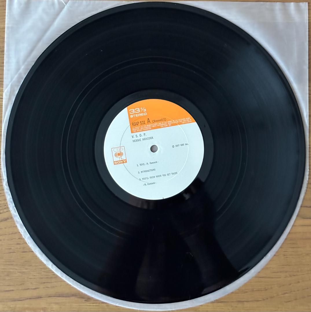 Herbie Hancock V.S.O.P. 2LP Live 1977 Japan Pressing Jazz Fusion