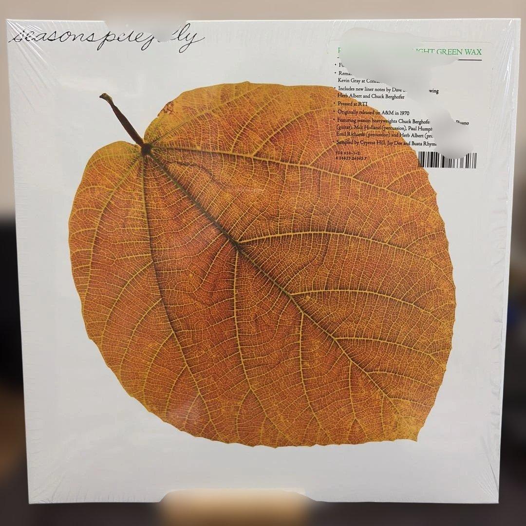 Pete Jolly - Seasons LP Light Green Vinyl Reissue Future Days Recordings