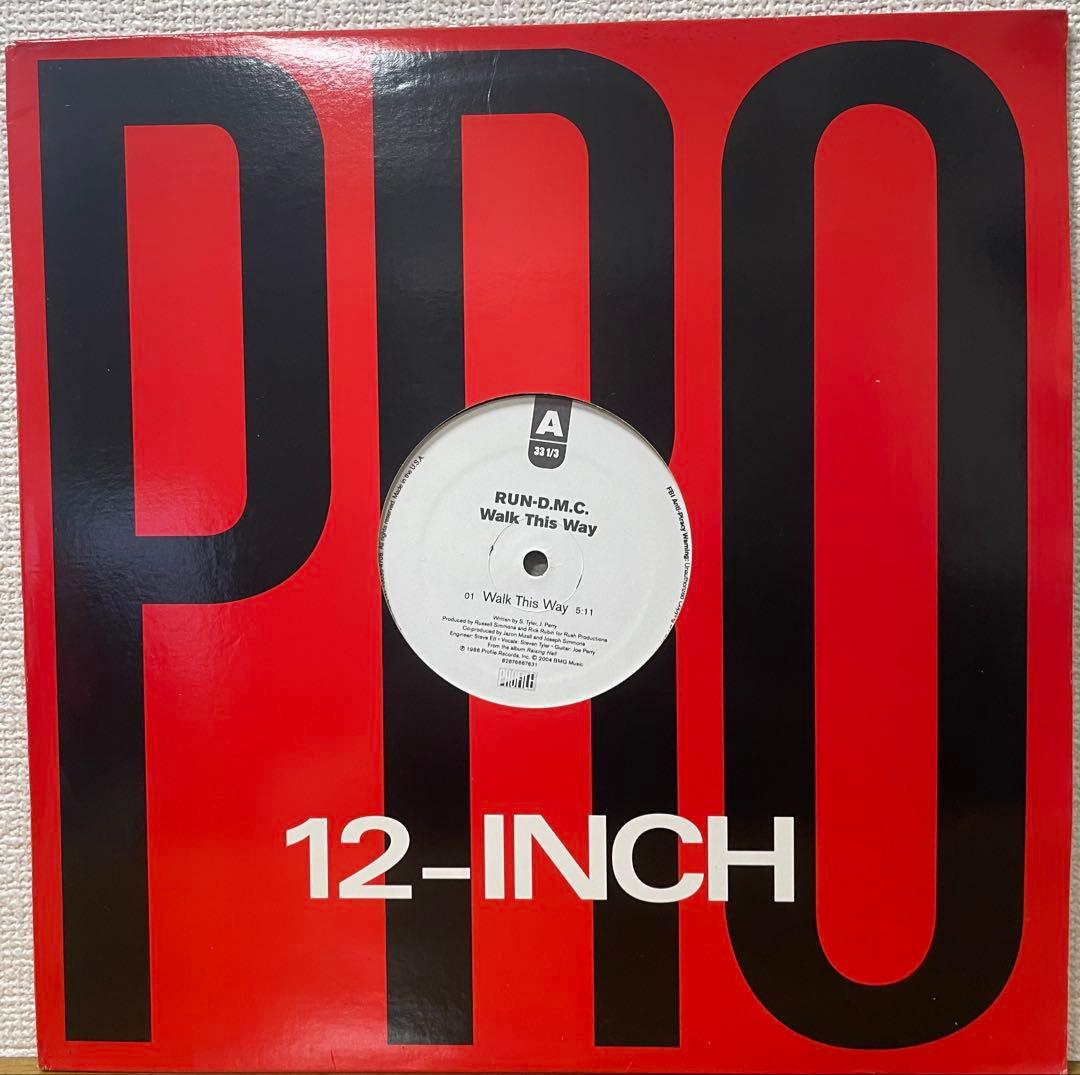 RUN-D.M.C. - Walk This Way 12" Vinyl Single Profile Records 2004 Hip Hop