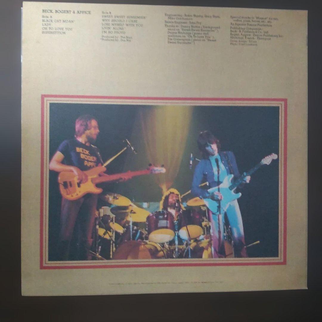 Beck Bogert & Appice - Self-Titled LP 1973 Japan Pressing Epic 25-3P-54 Hard Roc
