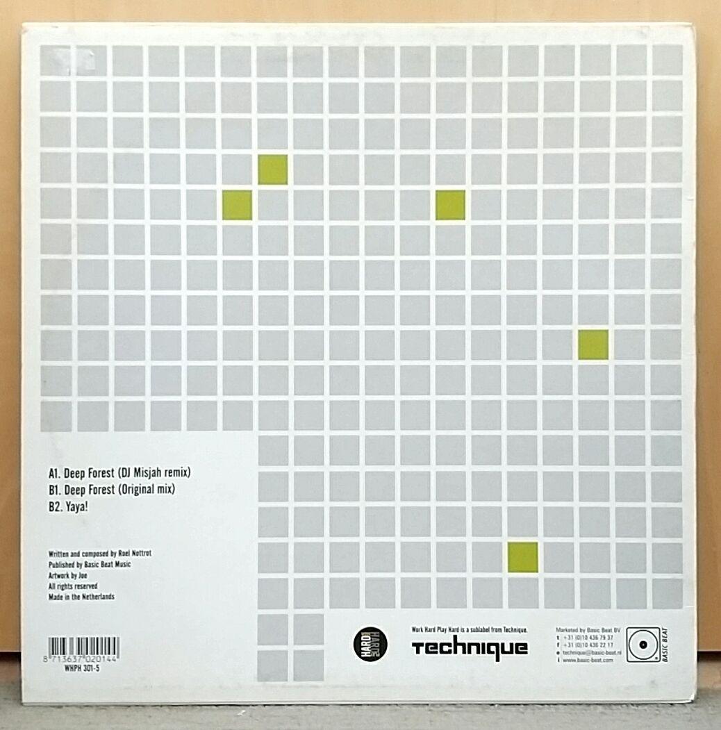 Roelz - Deep Forest 12" Vinyl Record DJ Misjah Remix Tech House Dance Rare