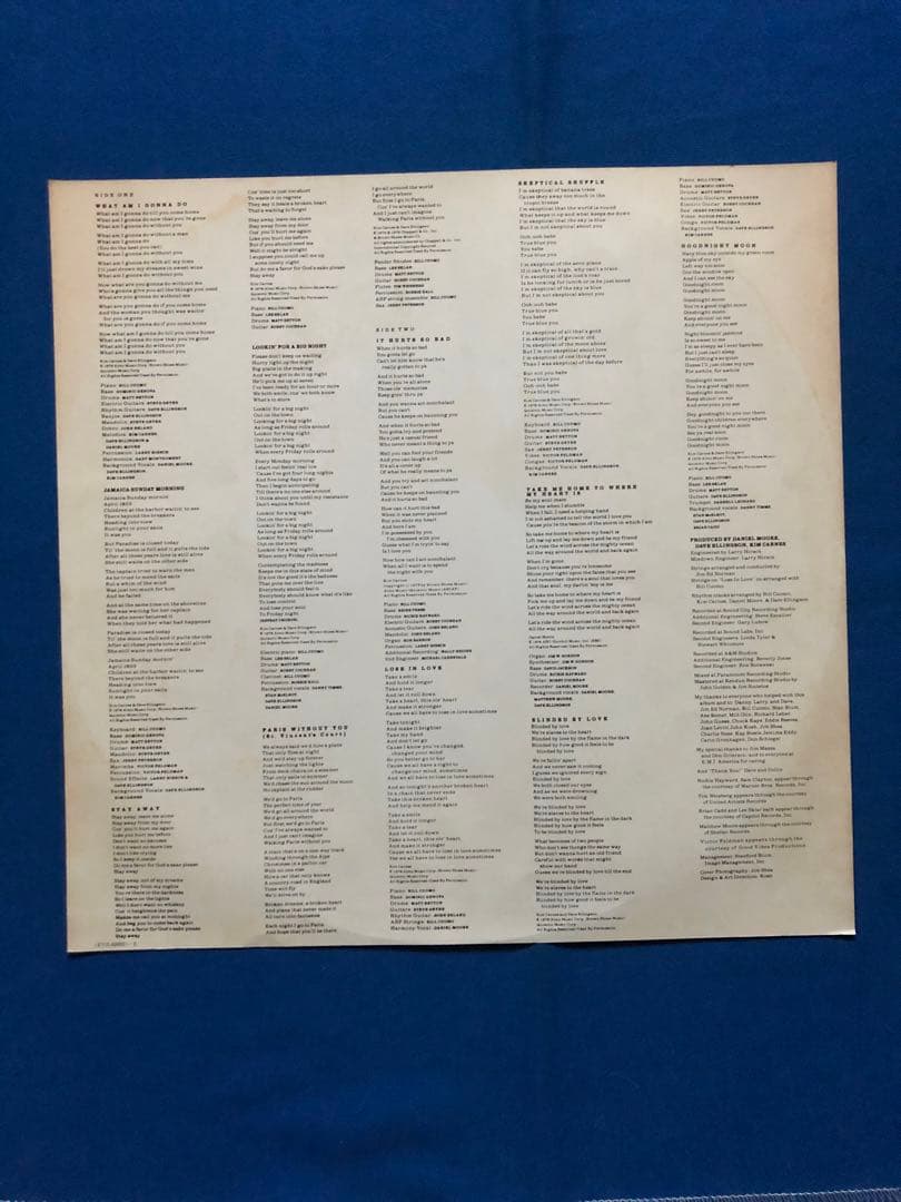 Kim Carnes - St. Vincent's Court - Japan LP Vinyl Record EYS-63025 With Obi