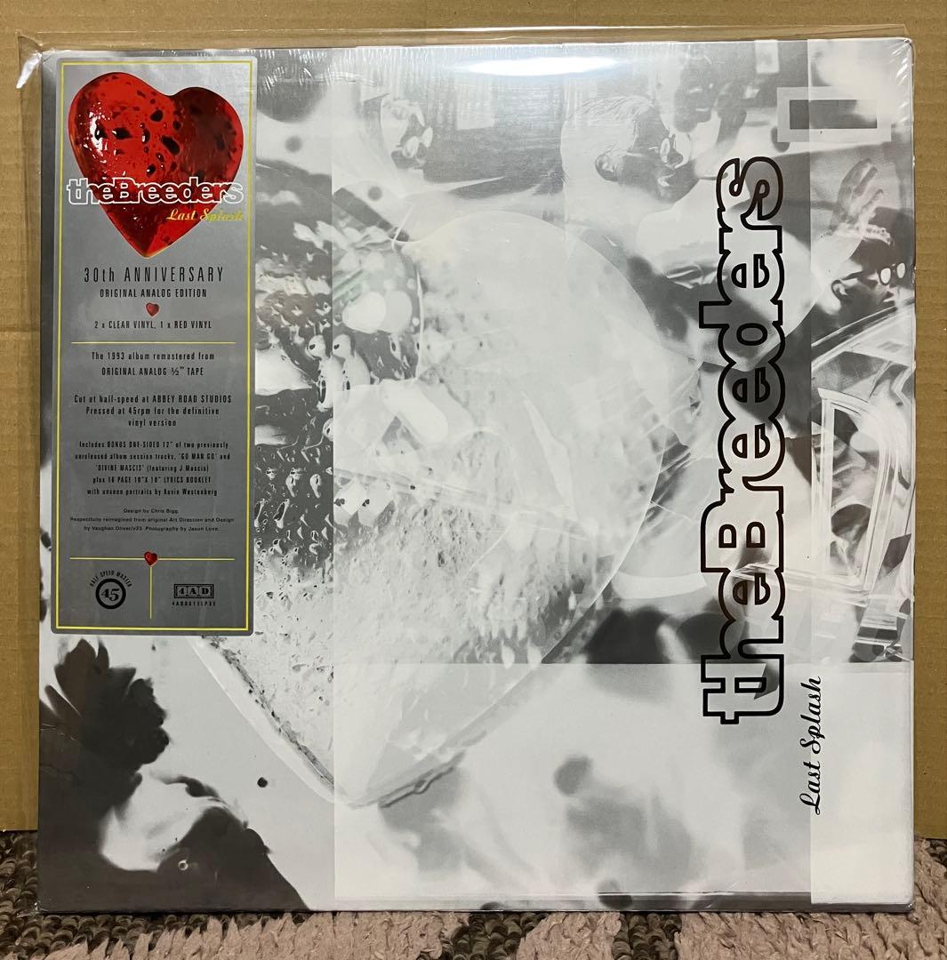 The Breeders - Last Splash 30th Anniversary 3LP Set Remastered Vinyl 4AD