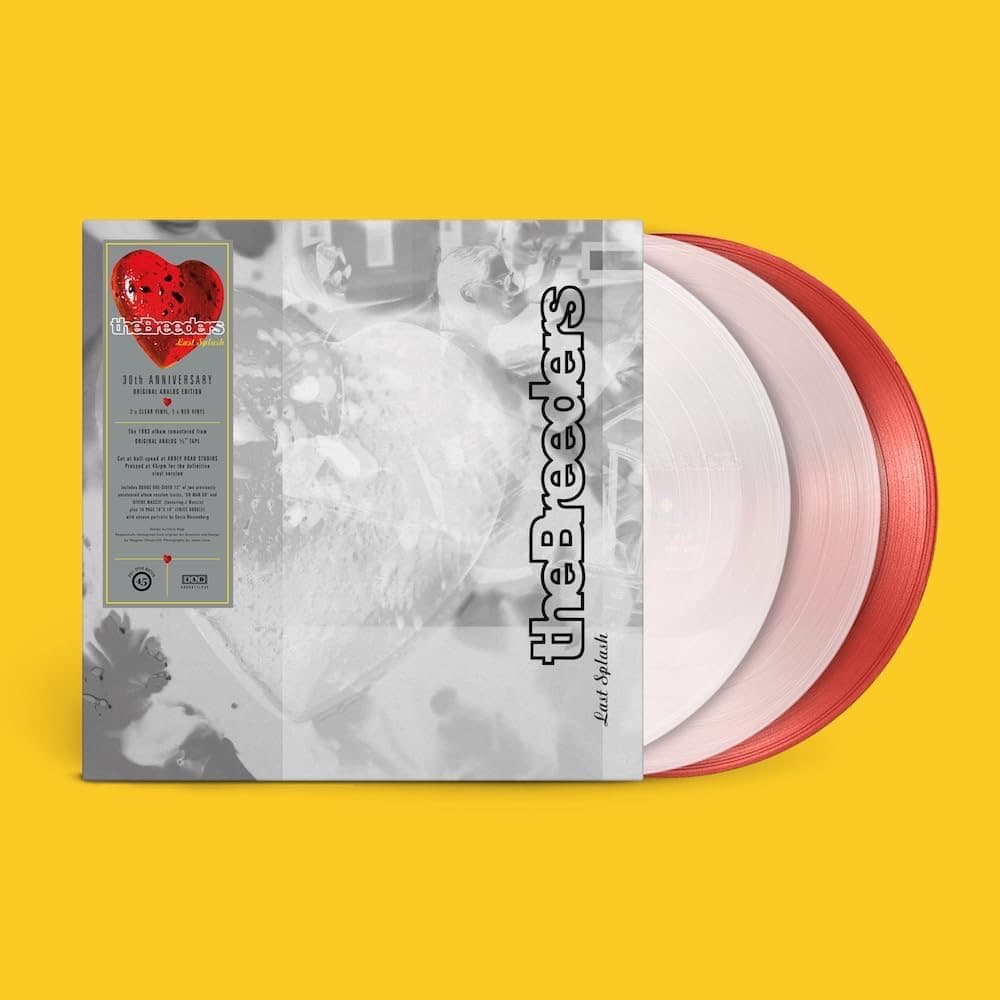 The Breeders - Last Splash 30th Anniversary 3LP Set Remastered Vinyl 4AD