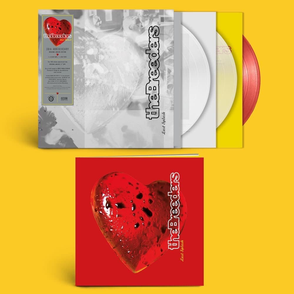 The Breeders - Last Splash 30th Anniversary 3LP Set Remastered Vinyl 4AD
