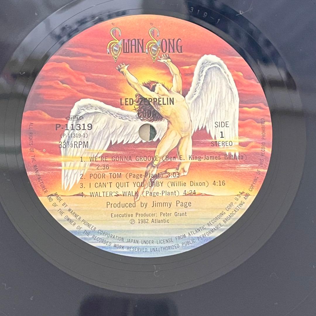 Led Zeppelin Coda LP Japan Obi Near Mint 1982 Rock Collectible | Japansoundstore