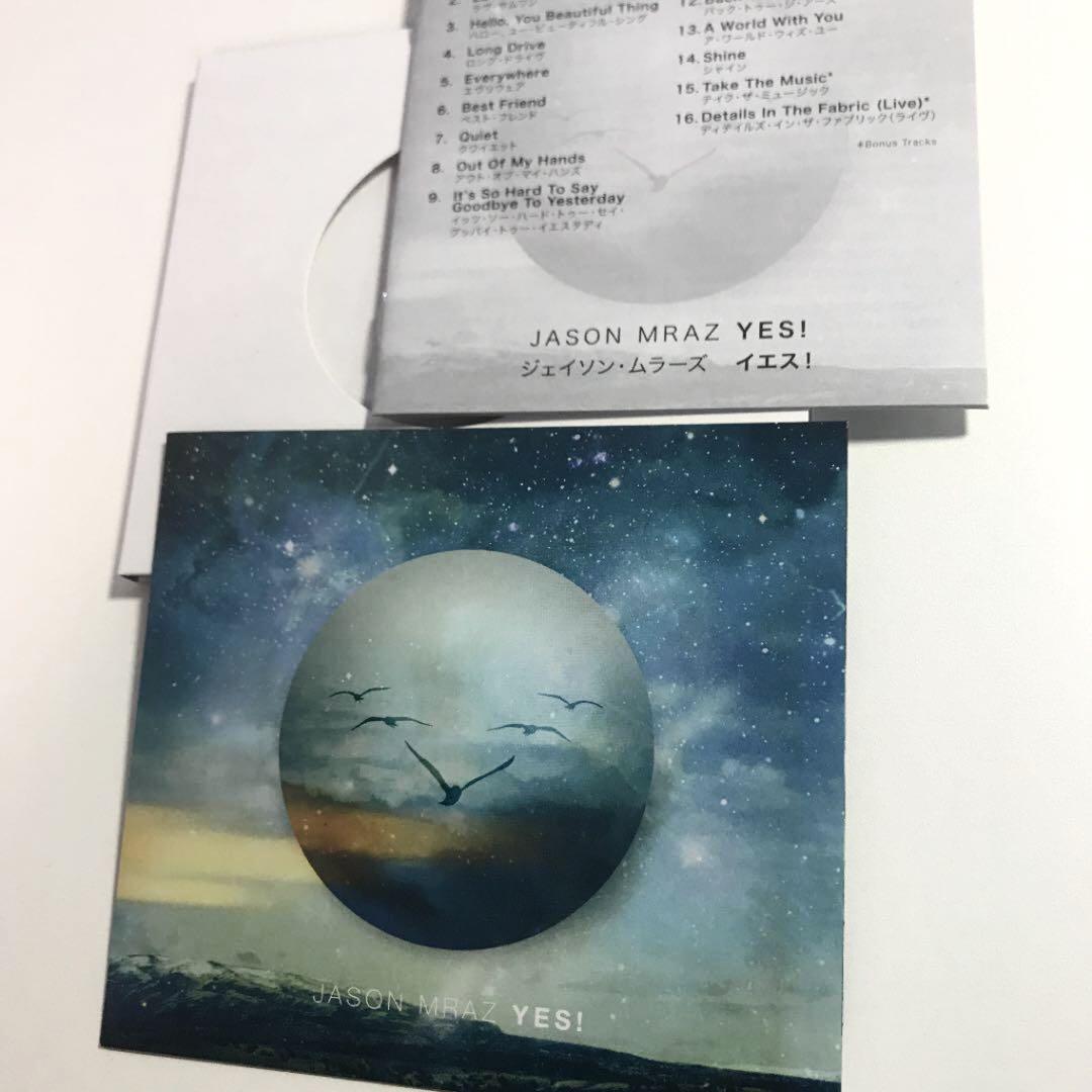 Jason Mraz - Yes! CD Japan Press with OBI 2014 Limited Edition Bonus Tracks