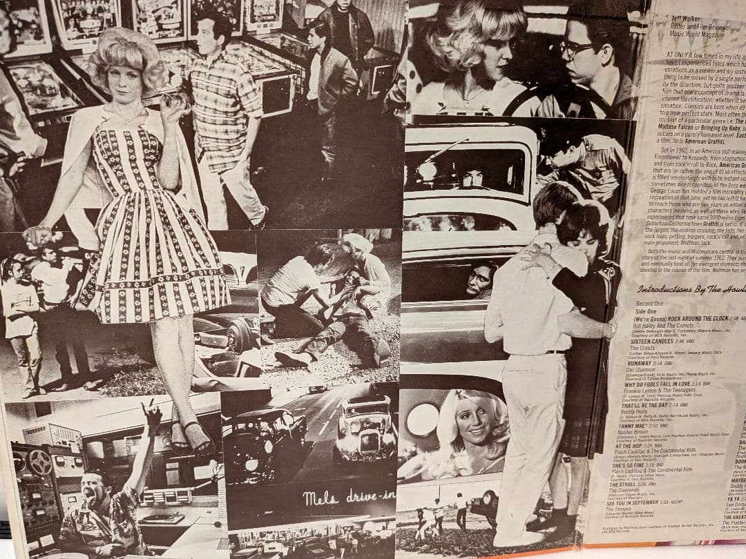 Various - The Sound Track Of American Graffiti 2LP Japan Vinyl Soundtrack Obi