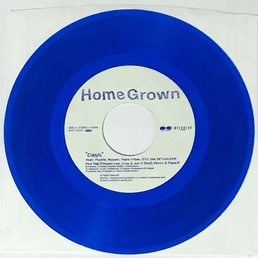 Home Grown / Oasis Reggae 7" Vinyl Record Japan Original Blue Label Used | Japansoundstore