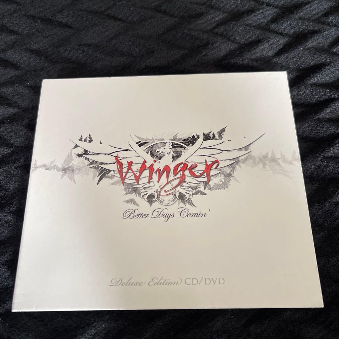Winger Better Days Comin' Deluxe Edition CD+DVD Hard Rock 2014
