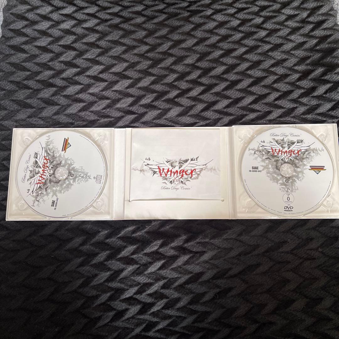 Winger Better Days Comin' Deluxe Edition CD+DVD Hard Rock 2014