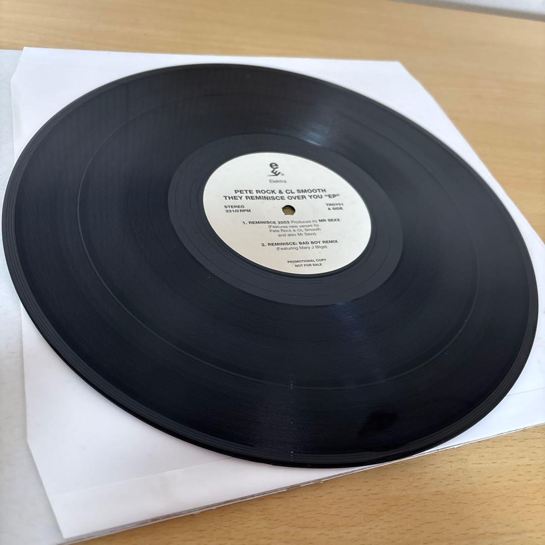 Pete Rock & CL Smooth - They Reminisce Over You EP Vinyl 12" Promo Hip Hop