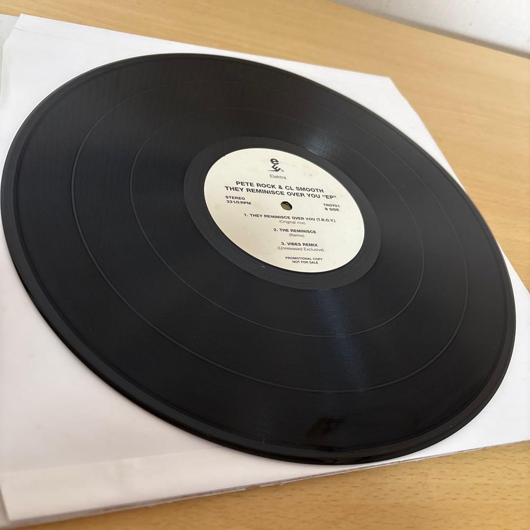 Pete Rock & CL Smooth - They Reminisce Over You EP Vinyl 12" Promo Hip Hop