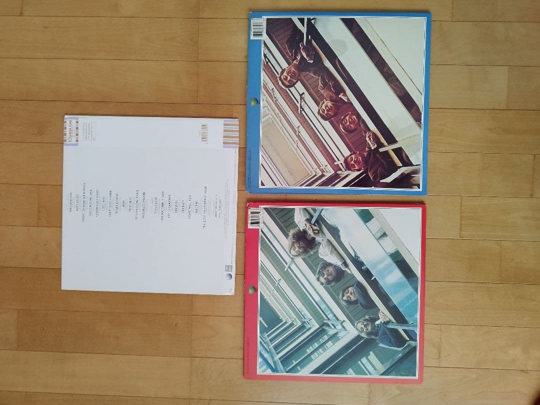 The Beatles 1962-1966 & 1967-1970 Red & Blue Vinyl 2LP Sets Japan Pressing