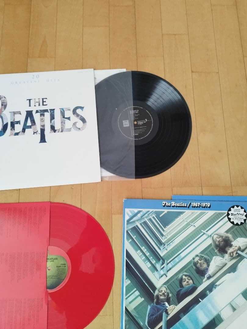 The Beatles 1962-1966 & 1967-1970 Red & Blue Vinyl 2LP Sets Japan Pressing